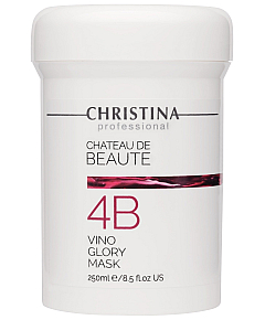 Christina Сhateau de Beaute Vino Glory Mask - Маска для моментального лифтинга на основе экстрактов винограда, 250 мл